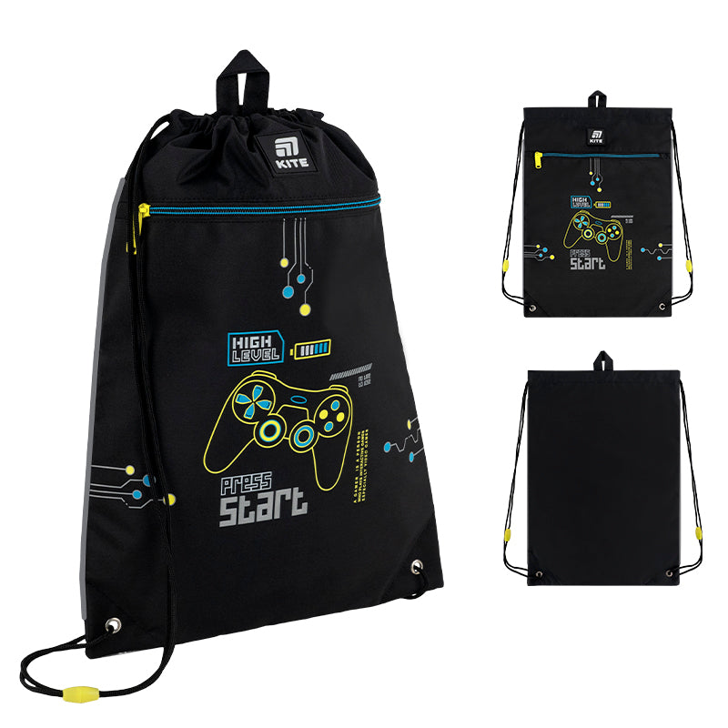 Сумка для взуття з кишенею Kite Good Game K25-601M-16