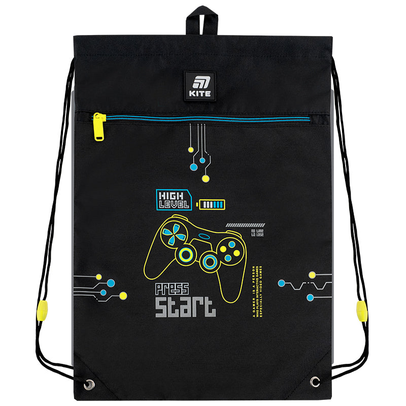 Сумка для взуття з кишенею Kite Good Game K25-601M-16. Фото 3