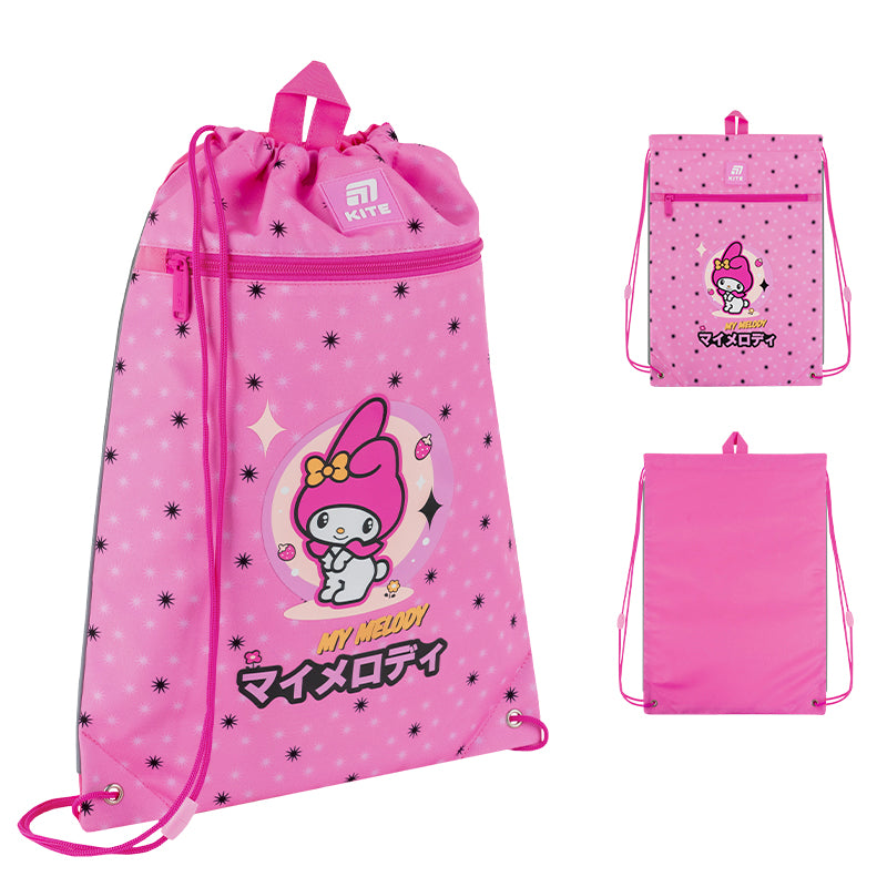 Сумка для взуття з кишенею Kite My Melody HK25-601M-2