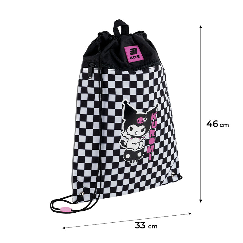 Сумка для взуття з кишенею Kite Kuromi HK25-601M-4. Фото 2