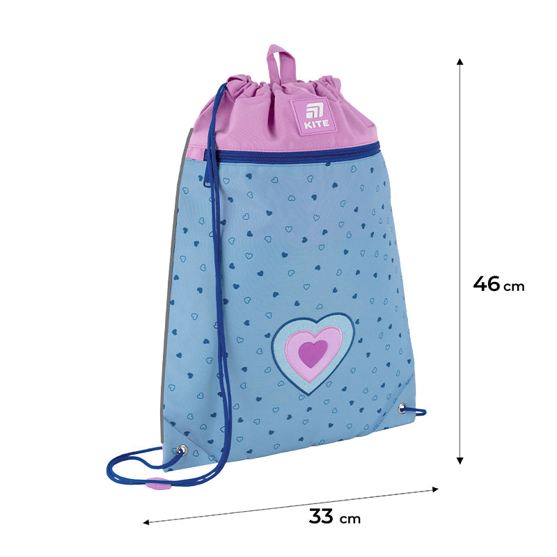 Сумка для взуття з кишенею Kite Lovely K25-601M-15. Фото 2