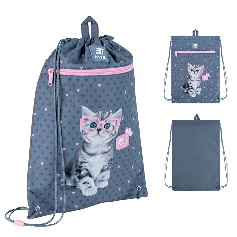 Сумка для взуття з кишенею Kite Studio Pets SP25-601M-1