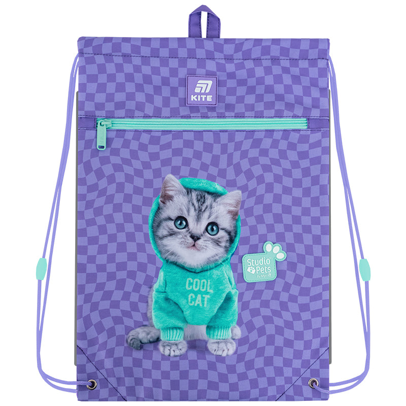 Сумка для взуття з кишенею Kite Studio Pets SP25-601M-2. Фото 3
