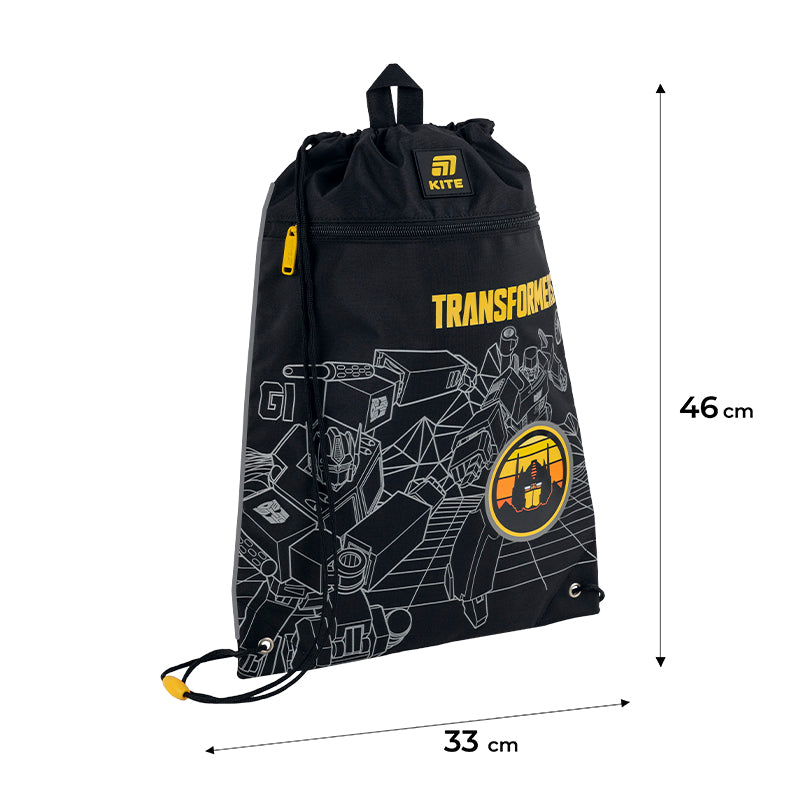 Сумка для взуття з кишенею Kite Transformers Generations TF25-601M. Фото 2