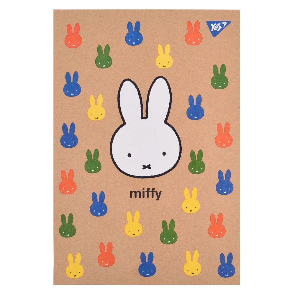 Блокнот YES В5 80 аркушів клітинка Miffy 151991