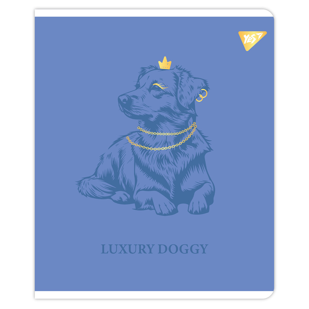 Зошит шкільний YES Luxure doggy А5 48 аркушів клітинка 767549. Фото 2