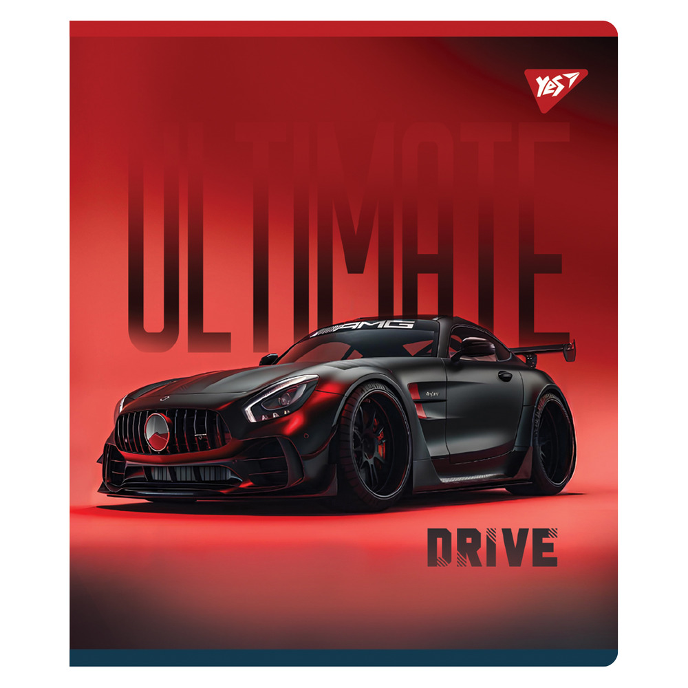 Зошит шкільний YES Ultimate drive А5 48 аркушів клітинка 767551. Фото 2