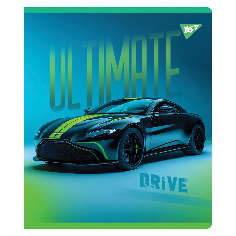 Зошит шкільний YES Ultimate drive А5 48 аркушів клітинка 767551. Фото 6