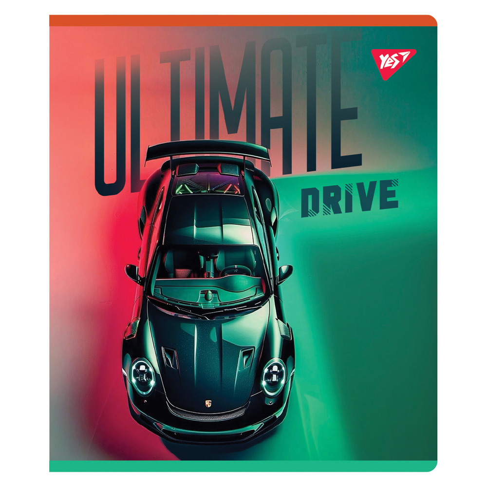 Зошит шкільний YES Ultimate drive А5 48 аркушів клітинка 767551. Фото 5