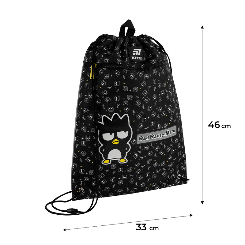 Сумка для взуття з кишенею Kite Bad Badtz Maru HK25-601M-3. Фото 2