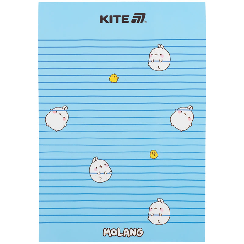 Блокнот-планшет Kite Molang ML25-194-1, A5, 50 аркушів, клітинка
