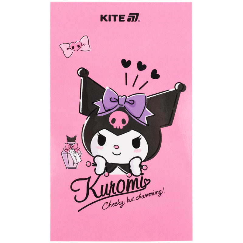 Блокнот-планшет Kite Kuromi HK25-195, A6, 50 аркушів, нелінований. Фото 3