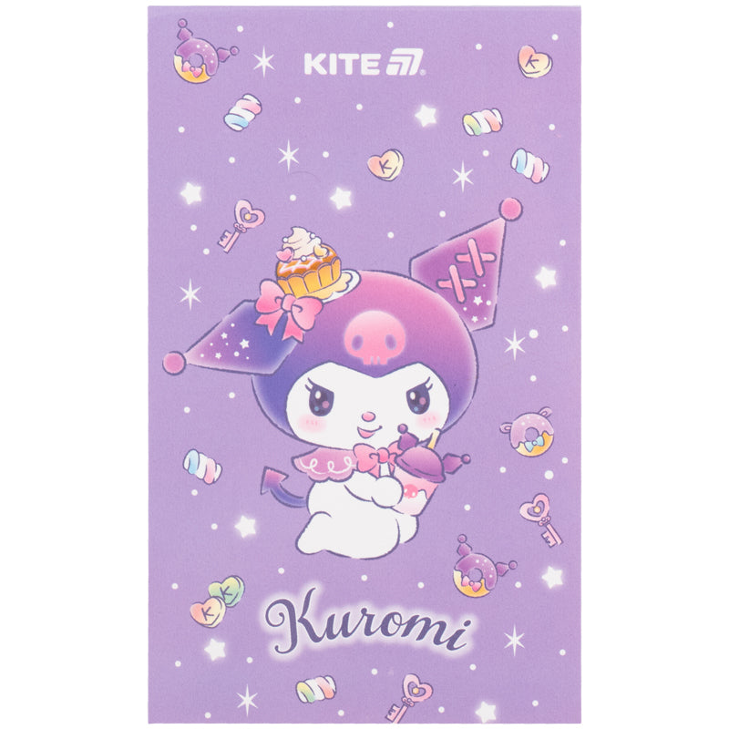 Блокнот-планшет Kite Kuromi HK25-195, A6, 50 аркушів, нелінований. Фото 7