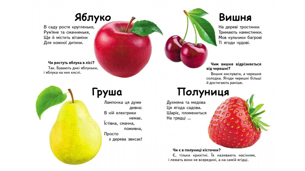 Книга Що це? Овочі, фрукти та ягоди. Фото 4