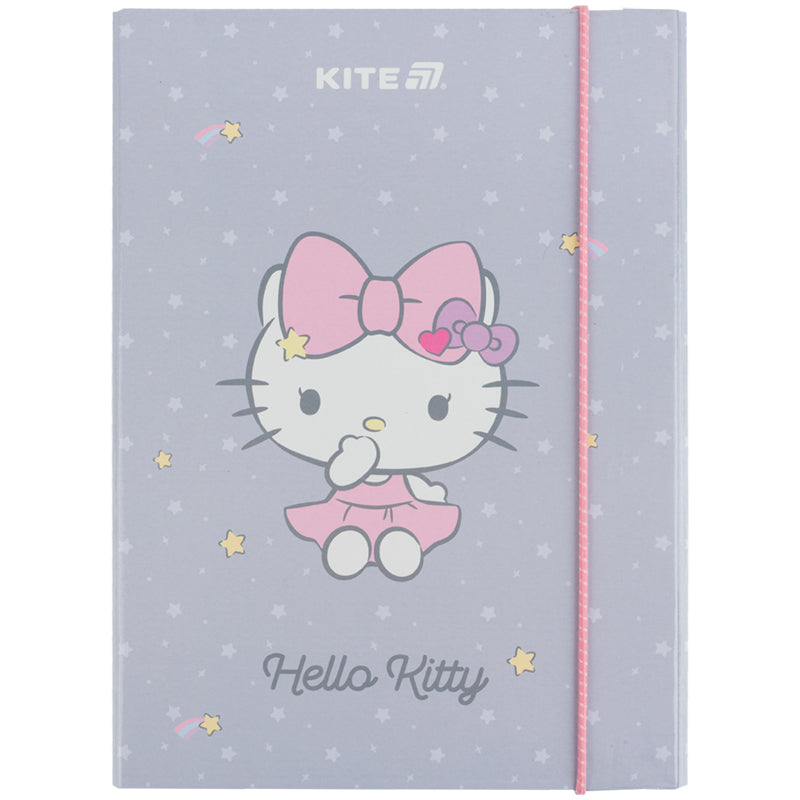 Папка для зошитів на гумці Kite Hello Kitty HK25-210-1, картон. Фото 2