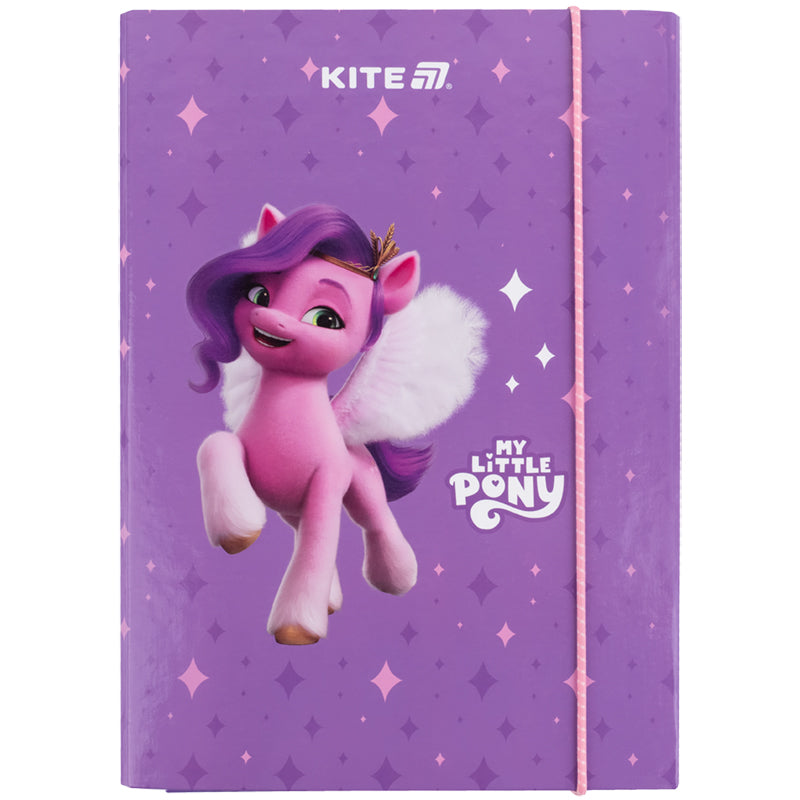 Папка для зошитів на гумці Kite My Little Pony LP25-210 картон. Фото 2