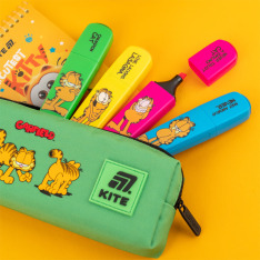 Маркер Highlighter Kite Garfield GF25-444, набір з 4-х кольорів. Фото 5