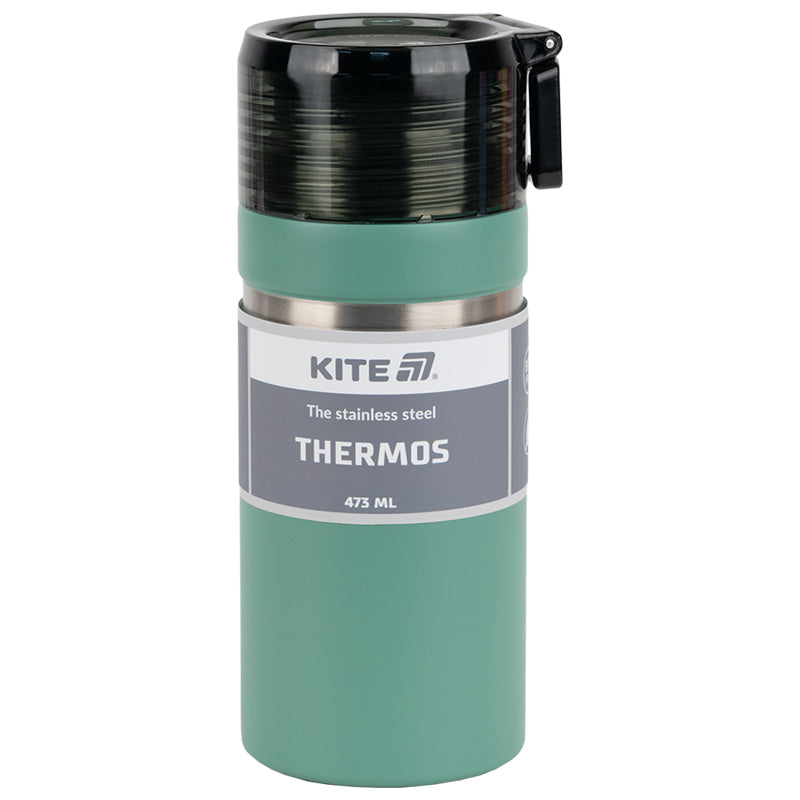 Термос Kite K25-320-2, 473 мл, зелений
