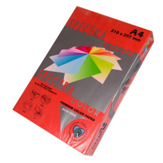 Папір Spectra color А4 250 аркушів інтенсивний червоний IT250