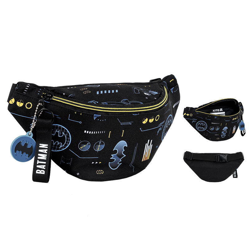 Сумка-бананка дитяча Kite Kids DC Batman DC25-2577