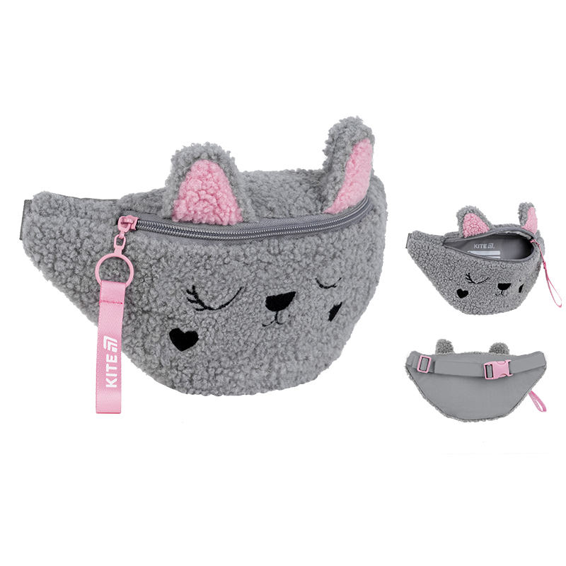 Сумка-бананка дитяча Kite Kids Sweety Cat K25-2577-1