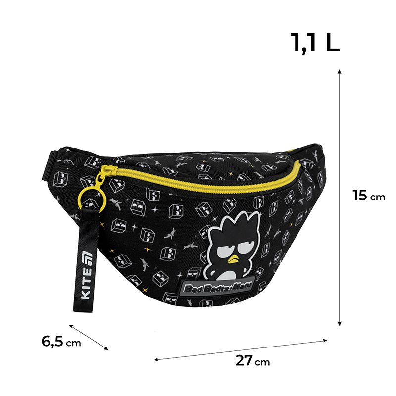 Сумка-бананка дитяча Kite Kids Bad Badtz Maru HK25-2577-2. Фото 2