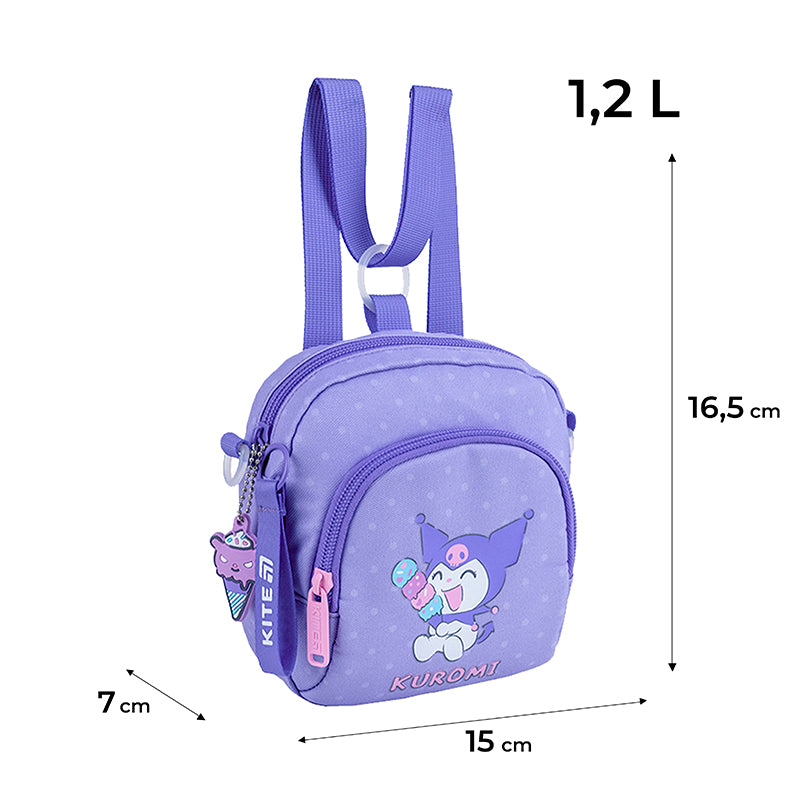 Сумка-рюкзак дитяча Kite Kids Kuromi HK25-2620-2. Фото 2