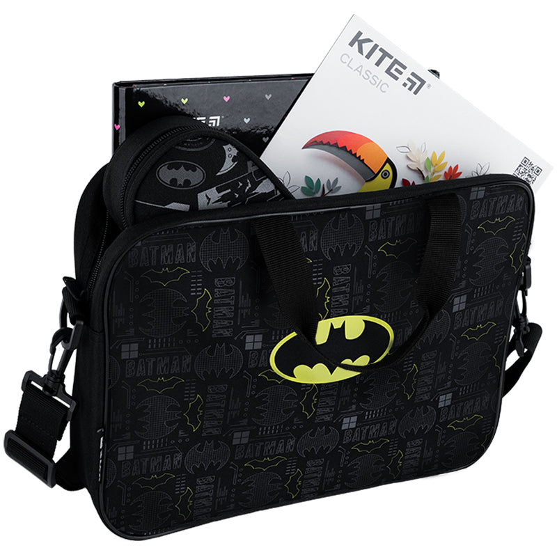 Шкільна текстильна сумка Kite DC Batman DC25-589. Фото 5