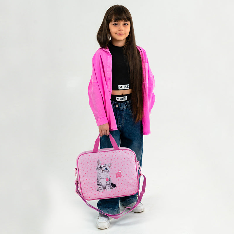 Шкільна текстильна сумка Kite Studio Pets SP25-589-1. Фото 8