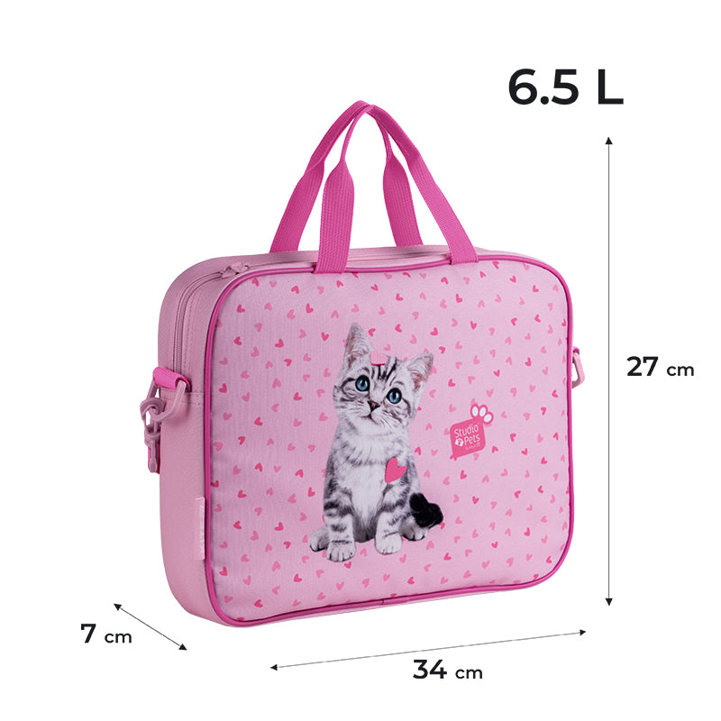 Шкільна текстильна сумка Kite Studio Pets SP25-589-1. Фото 2