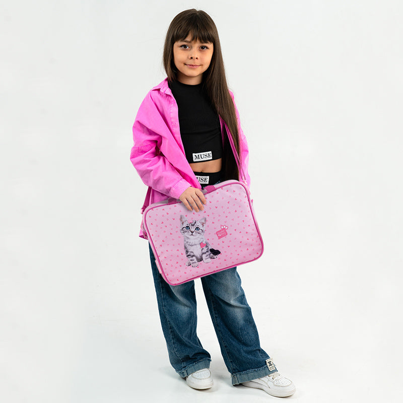 Шкільна текстильна сумка Kite Studio Pets SP25-589-1. Фото 7