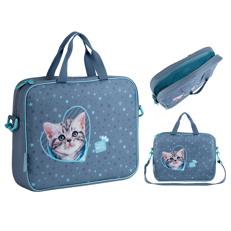 Шкільна текстильна сумка Kite Studio Pets SP25-589-2