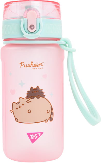 Пляшка для води Yes Pusheen 500 мл рожева 708321. Фото 6