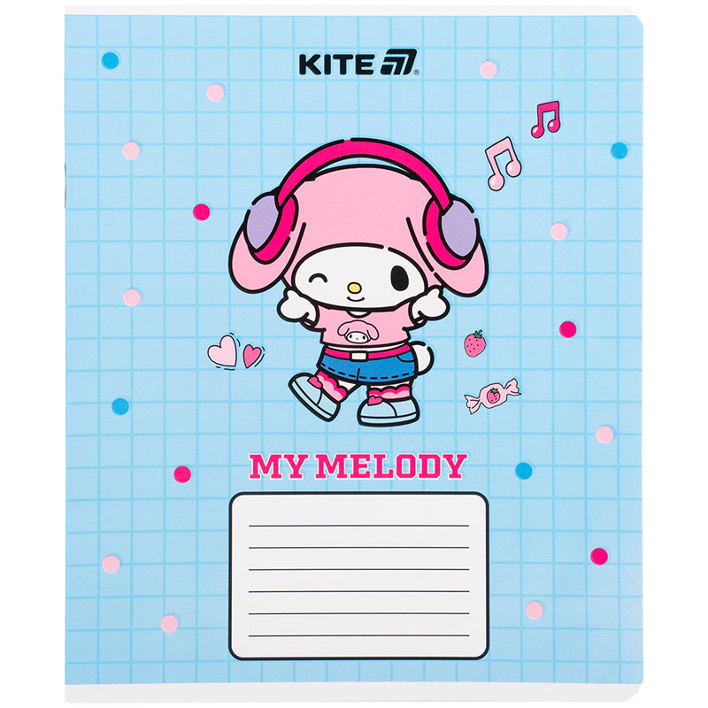 Зошит шкільний Kite Kuromi 12 аркушів, клітинка HK25-232-4. Фото 9