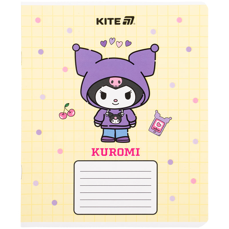 Зошит шкільний Kite Kuromi 12 аркушів, клітинка HK25-232-4. Фото 15