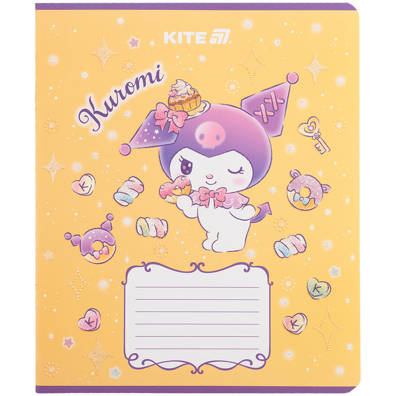 Зошит шкільний Kite Kuromi12 аркушів, клітинка HK25-232-3. Фото 12