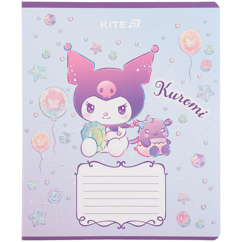 Зошит шкільний Kite Kuromi12 аркушів, клітинка HK25-232-3. Фото 4