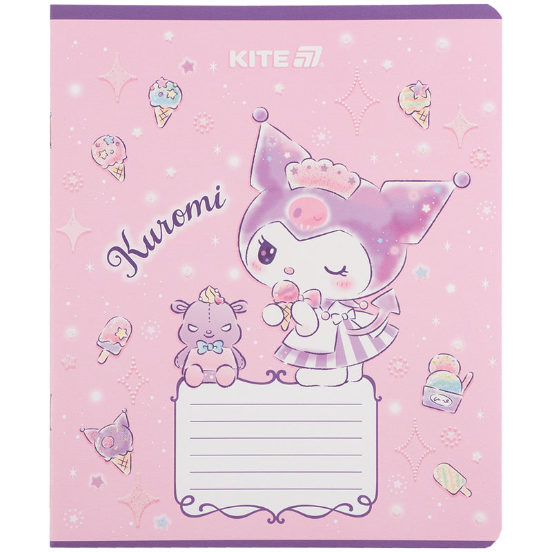 Зошит шкільний Kite Kuromi12 аркушів, клітинка HK25-232-3. Фото 10
