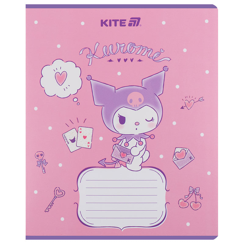 Зошит шкільний Kite Kuromi 12 аркушів, лінія HK25-234-2. Фото 12