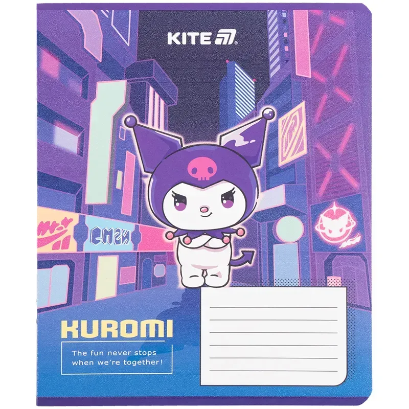 Зошит шкільний Kite Kuromi 18 аркушів, клітинка HK25-236-1. Фото 10