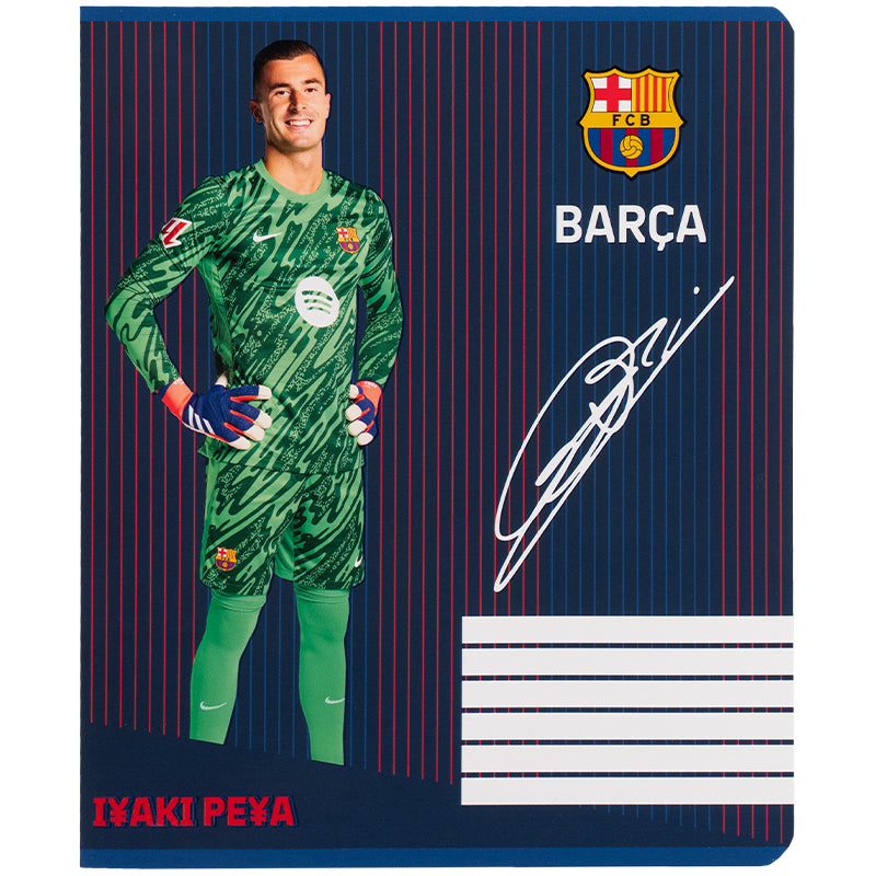 Зошит шкільний Kite FC Barcelona 18 аркушів, клітинка BC25-236. Фото 6