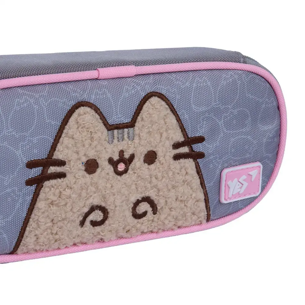 Набір колекційний YES H-100 Pusheen Fatty (рюкзак, сумка для взуття, пенал) 550108. Фото 16