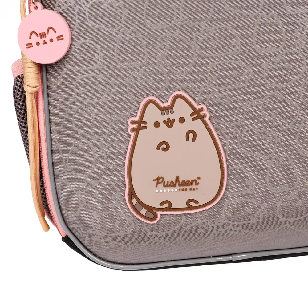 Набір колекційний YES H-100 Pusheen Fatty (рюкзак, сумка для взуття, пенал) 550108. Фото 4