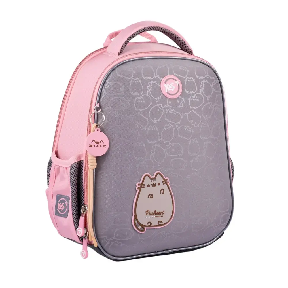Набір колекційний YES H-100 Pusheen Fatty (рюкзак, сумка для взуття, пенал) 550108. Фото 2