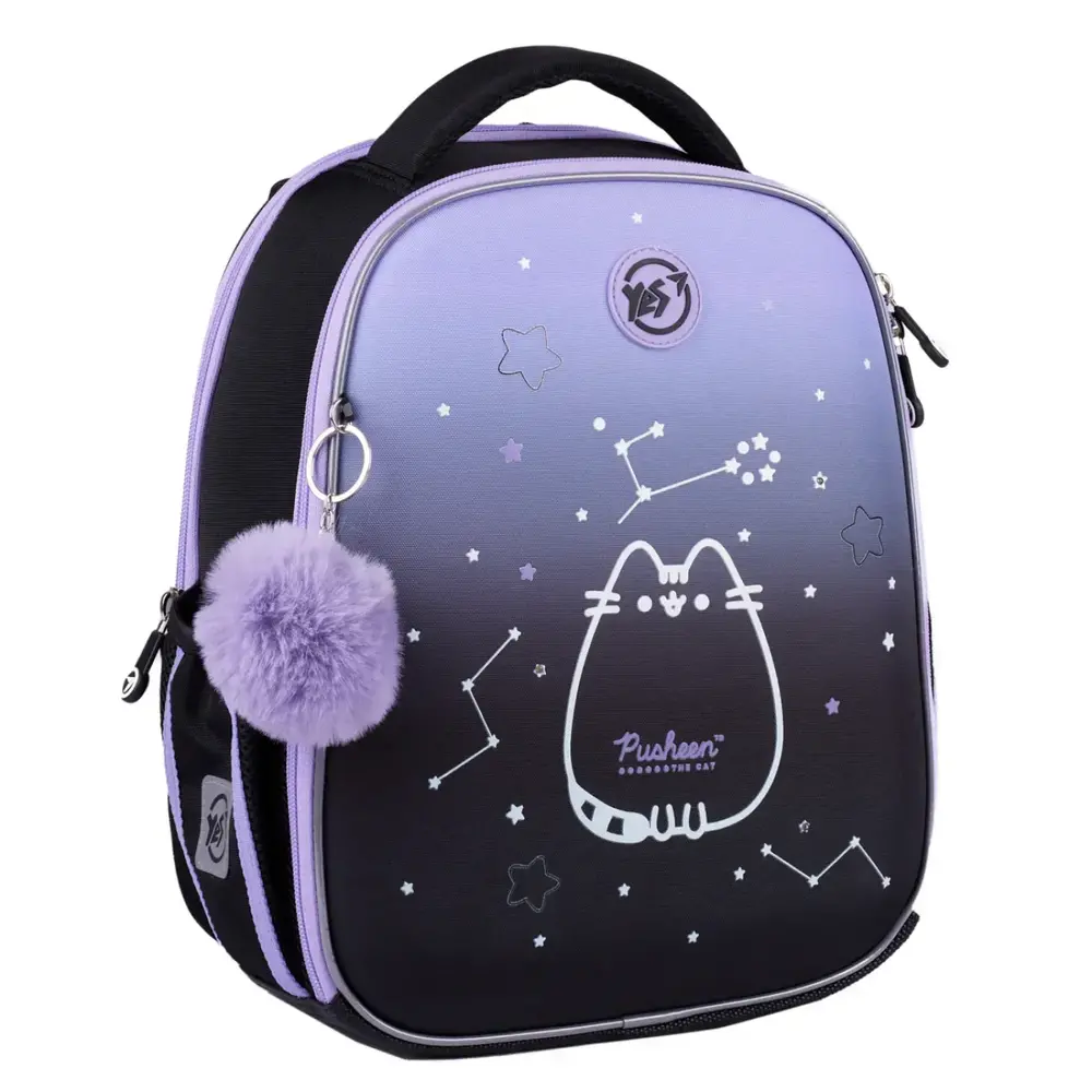 Набір колекційний YES H-100 Pusheen Stellar (рюкзак, сумка для взуття, пенал) 550112. Фото 2