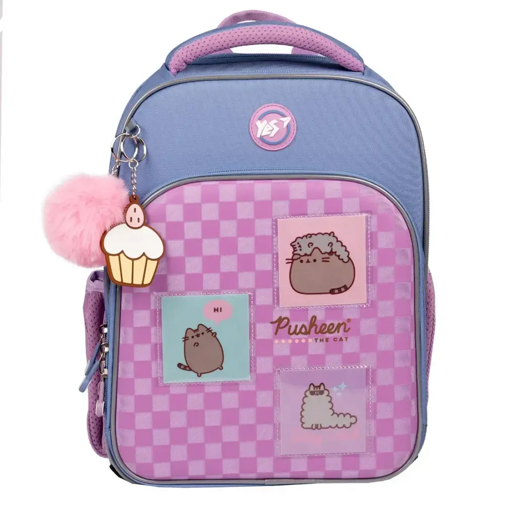 Набір колекційний YES S-78 Pusheen Playful (рюкзак, сумка для взуття,пенал) 550132. Фото 4