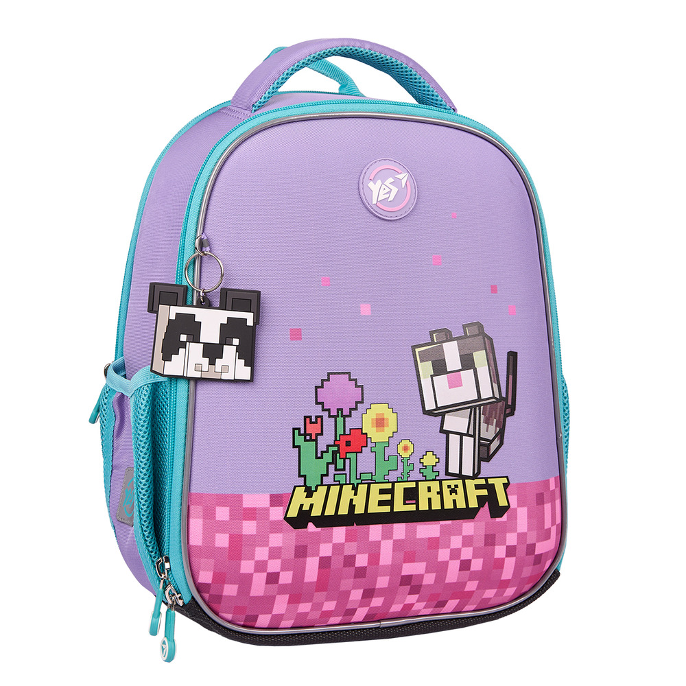 Рюкзак шкільний каркасний Yes H-100 Minecraft Pinky 550094