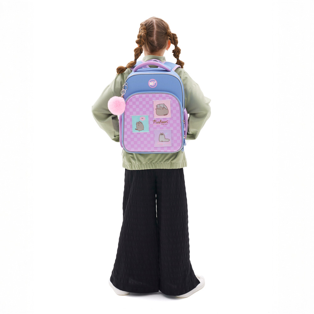 Рюкзак шкільний напівкаркасний Yes S-78 Pusheen Playful 559864. Фото 15