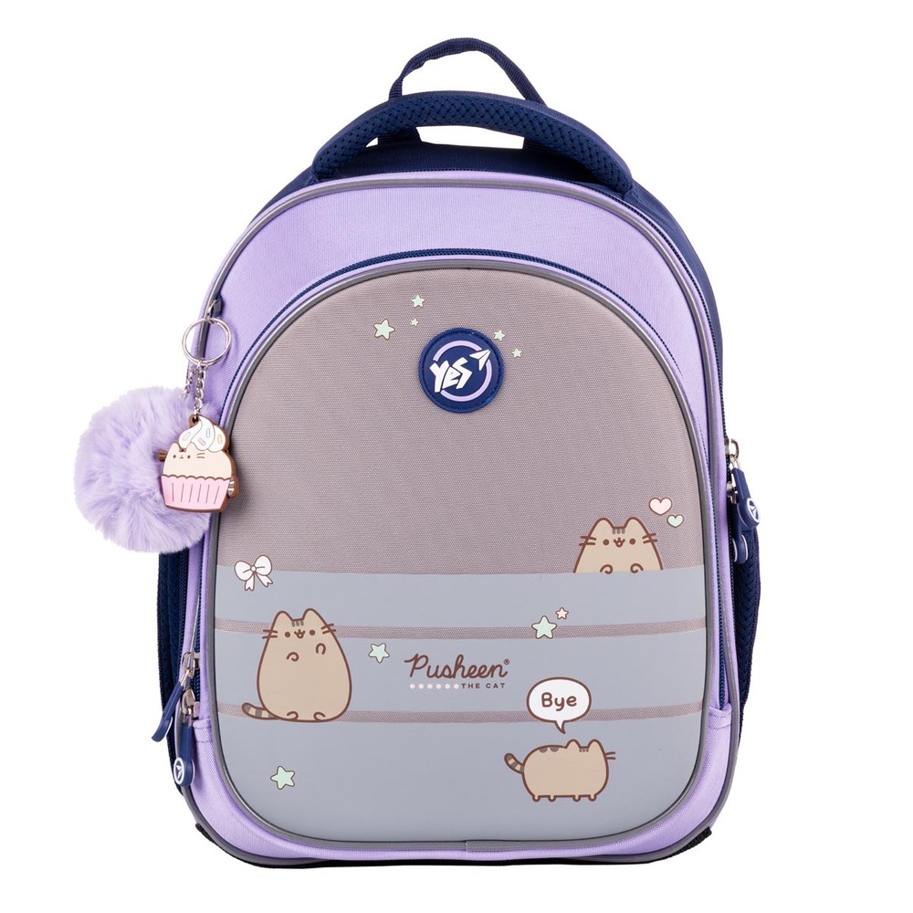 Рюкзак шкільний напівкаркасний Yes S-109 Pusheen Playful 559880. Фото 2