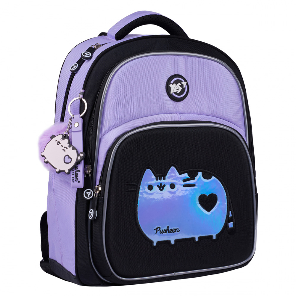 Рюкзак шкільний напівкаркасний Yes S-91 Pusheen Shiny 559816